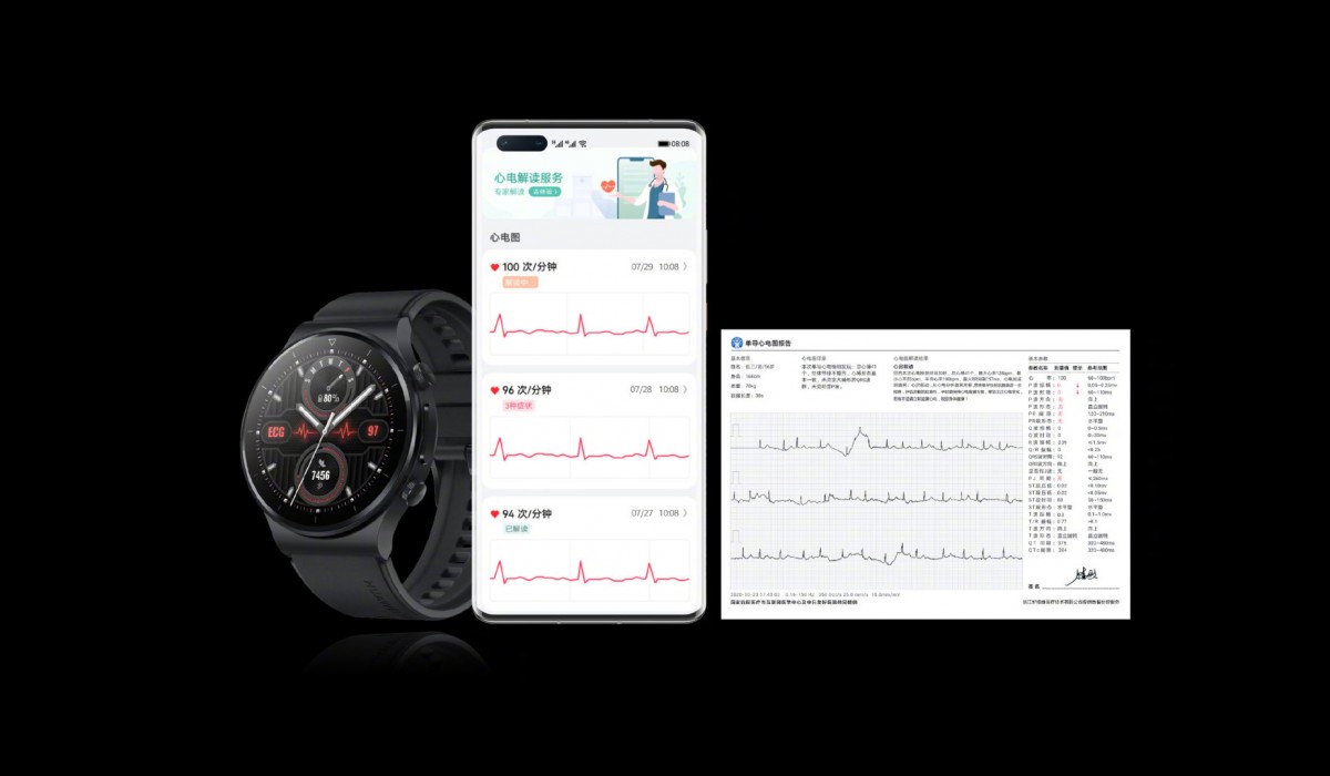 Huawei watch 2024 gt ecg