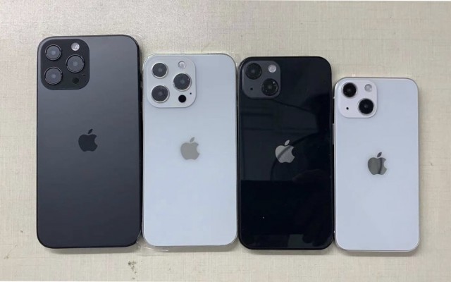 Apple iPhone 14 series dummy units emerge with no iPhone 14 mini to be seen  -  News