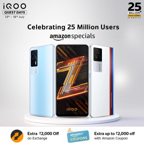 iQOO reaches 25 million users globally, announces special deals to celebrate the milestone