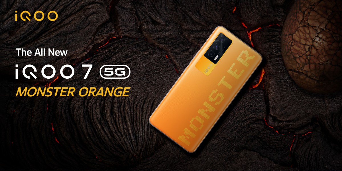 iQOO 7 5G dans Monster Orange dévoilé en Inde