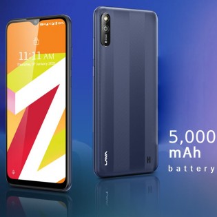 5,000 mAh battery