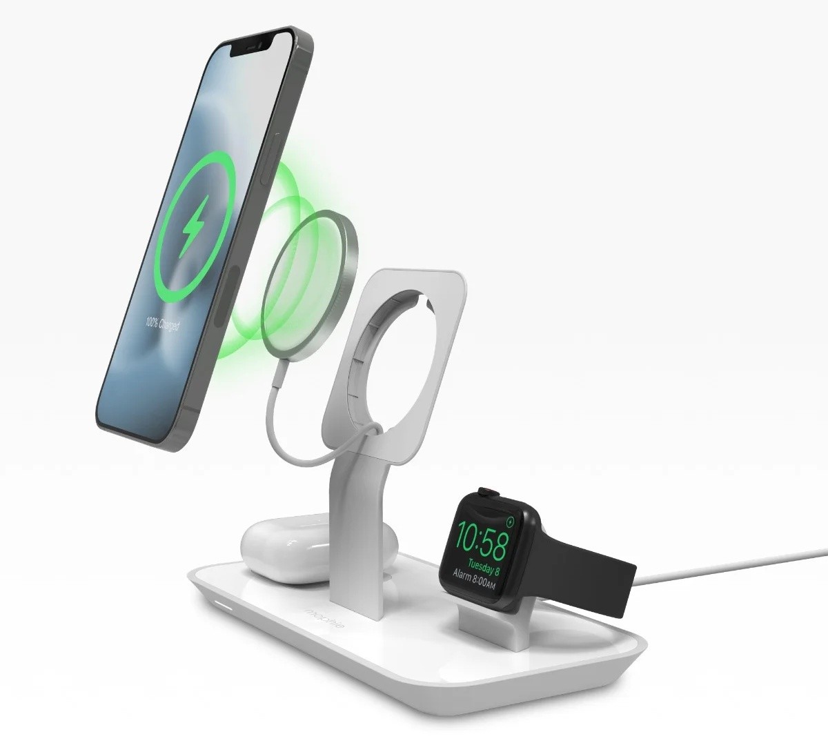Mophie releases 3-in-1 MagSafe Charger stand for Apple devices