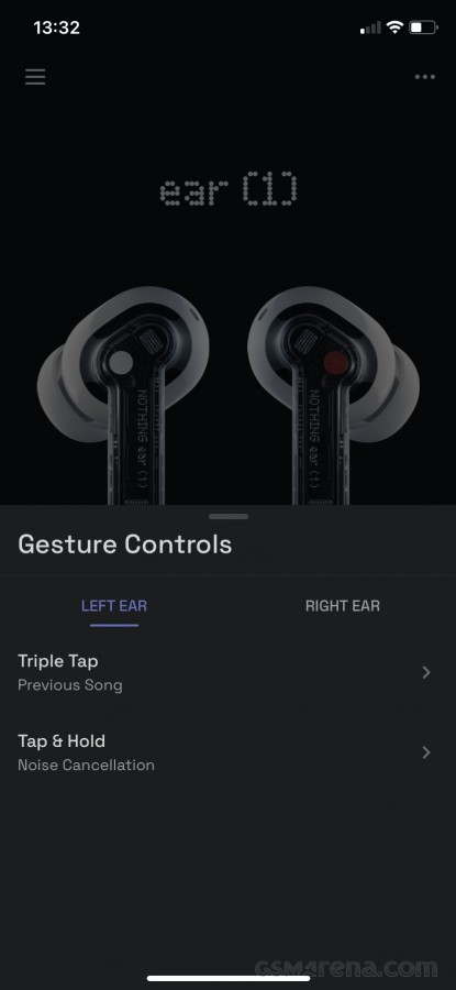 nothing ear 1 controls