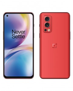 OnePlus Nord 2 in red (leak)