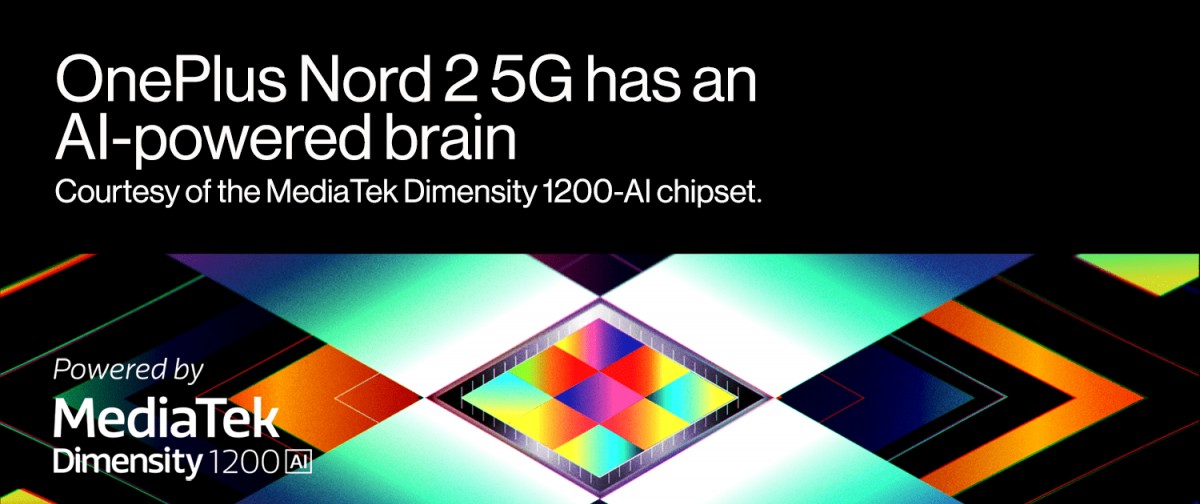 OnePlus Nord 2 5G powered by MediaTek Dimensity 1200-AI