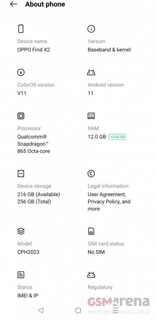 Oppo Find X2 gets virtual RAM expansion with new update - GSMArena.com news
