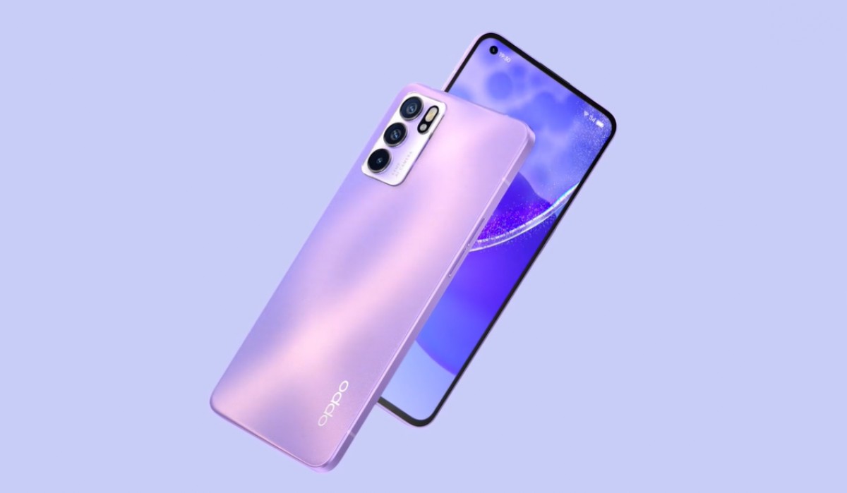 Oppo Reno6 5G agora disponível na cor roxa, Reno6 Z lançado em 21 de julho