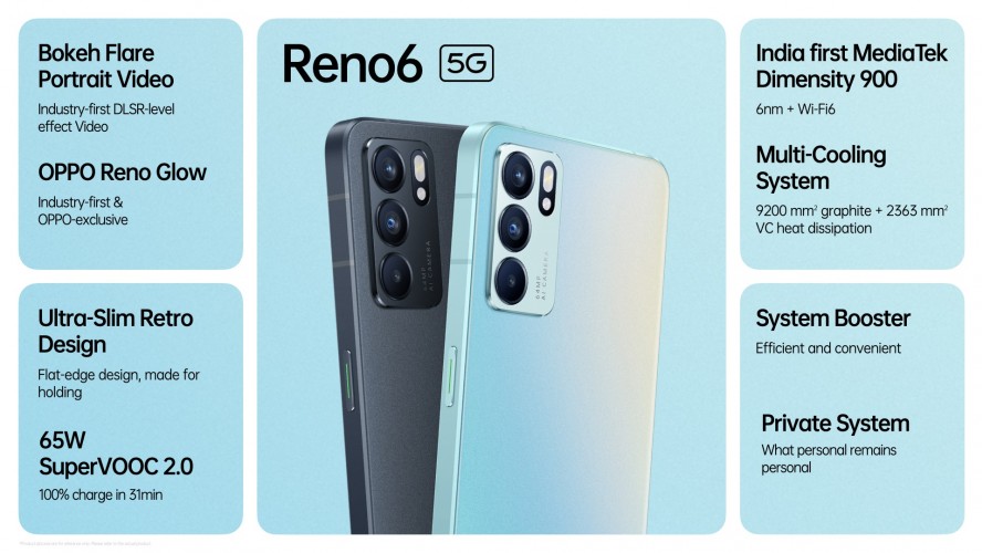 Oppo Reno6 5G goes on sale in India as the country's first Dimensity 900-powered smartphone