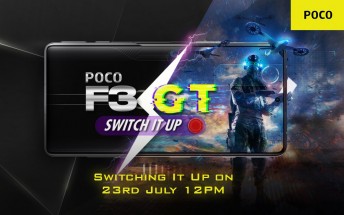 Poco F3 GT is launching on July 23 in India
