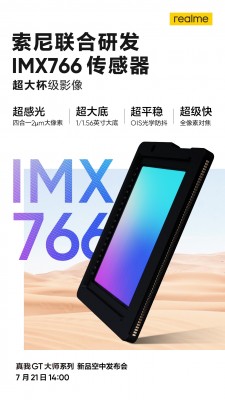 Realme GT Master Explorer Edition will bring IMX766 main sensor and up to 19GB RAM