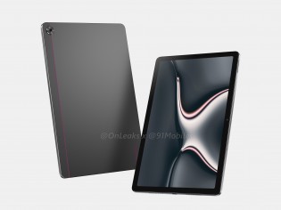 Les rendus divulgués de Realme Pad (Source: OnLeaks)