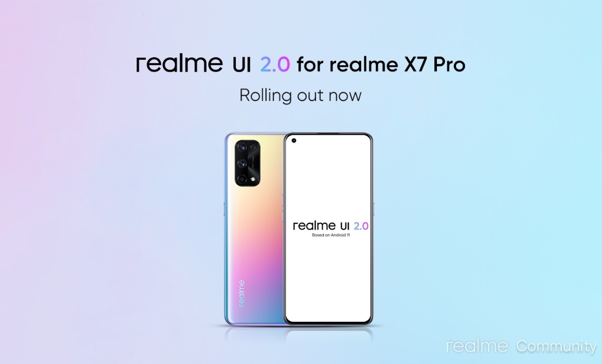 Realme X7 Pro gets Android 11-based Realme UI 2.0 stable update