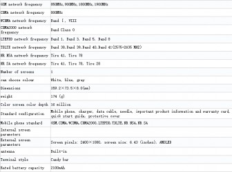 Specs for the vanilla Realme X9 (RMX3361) from TENAA