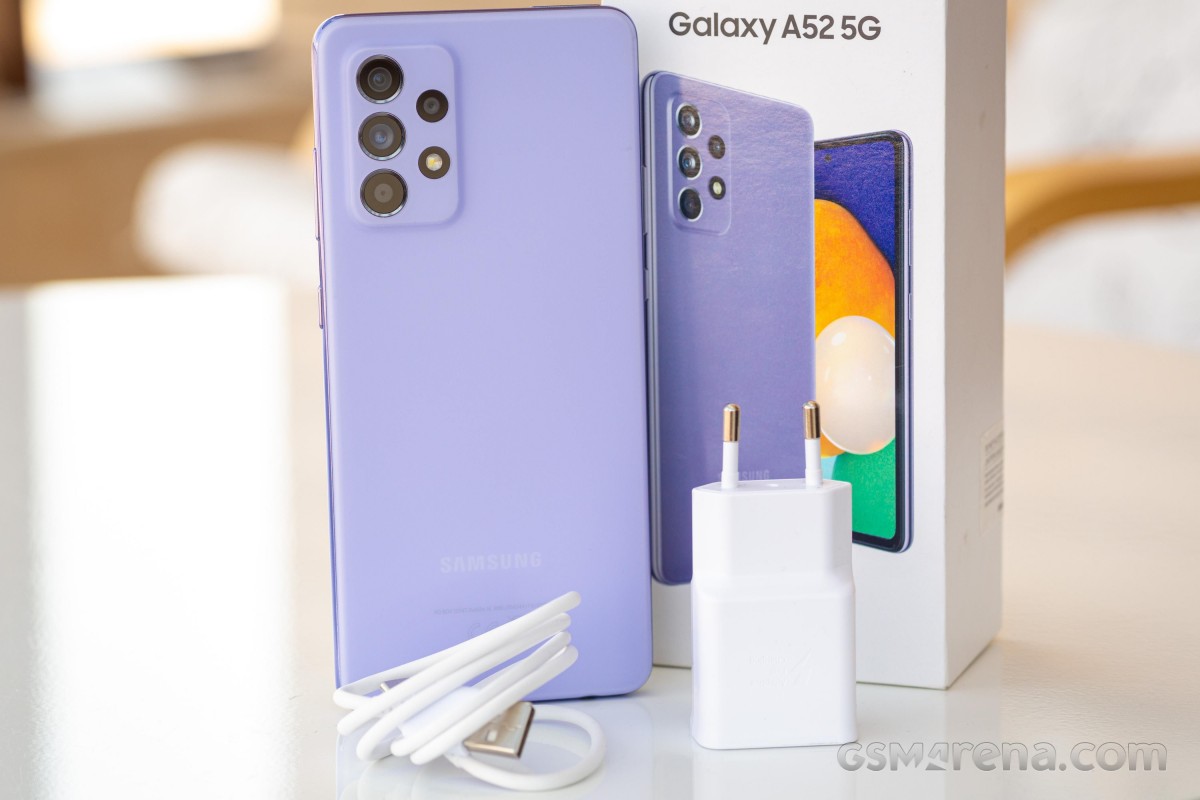 Samsung Galaxy A52 5G in for review