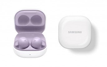 Samsung Galaxy Buds2 pairing animations show color options