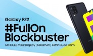 Samsung Galaxy F22 is coming on July 6, design and specs revealed