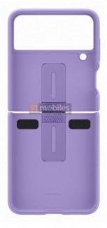 Official Samsung Galaxy Z Flip3 case (leaked image)