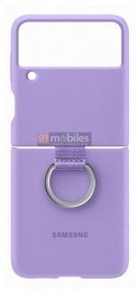 Official Samsung Galaxy Z Flip3 case (leaked image)