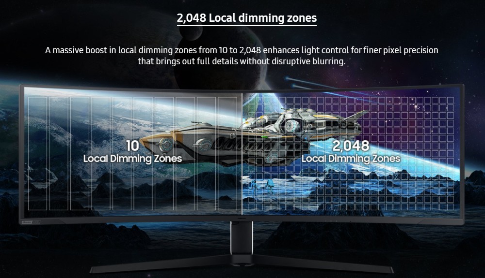 Samsung's next Odyssey G9 monitor listed with 2,000 nits brightness, Mini  LED tech