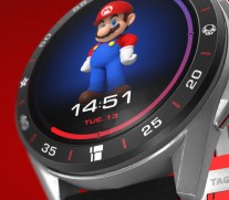 TAG Heuer Connected x Super Mario details: Bezel