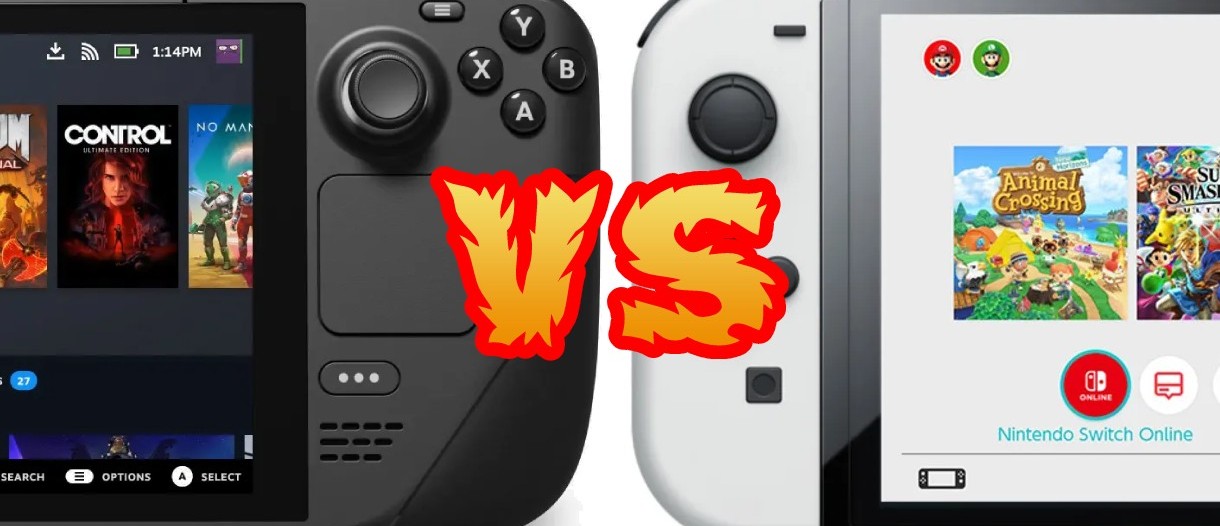 Valve Steam Deck vs Nintendo Switch OLED: What should you buy
