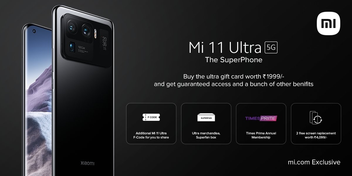 Xiaomi Mi 11 Ultra is up for registration in India