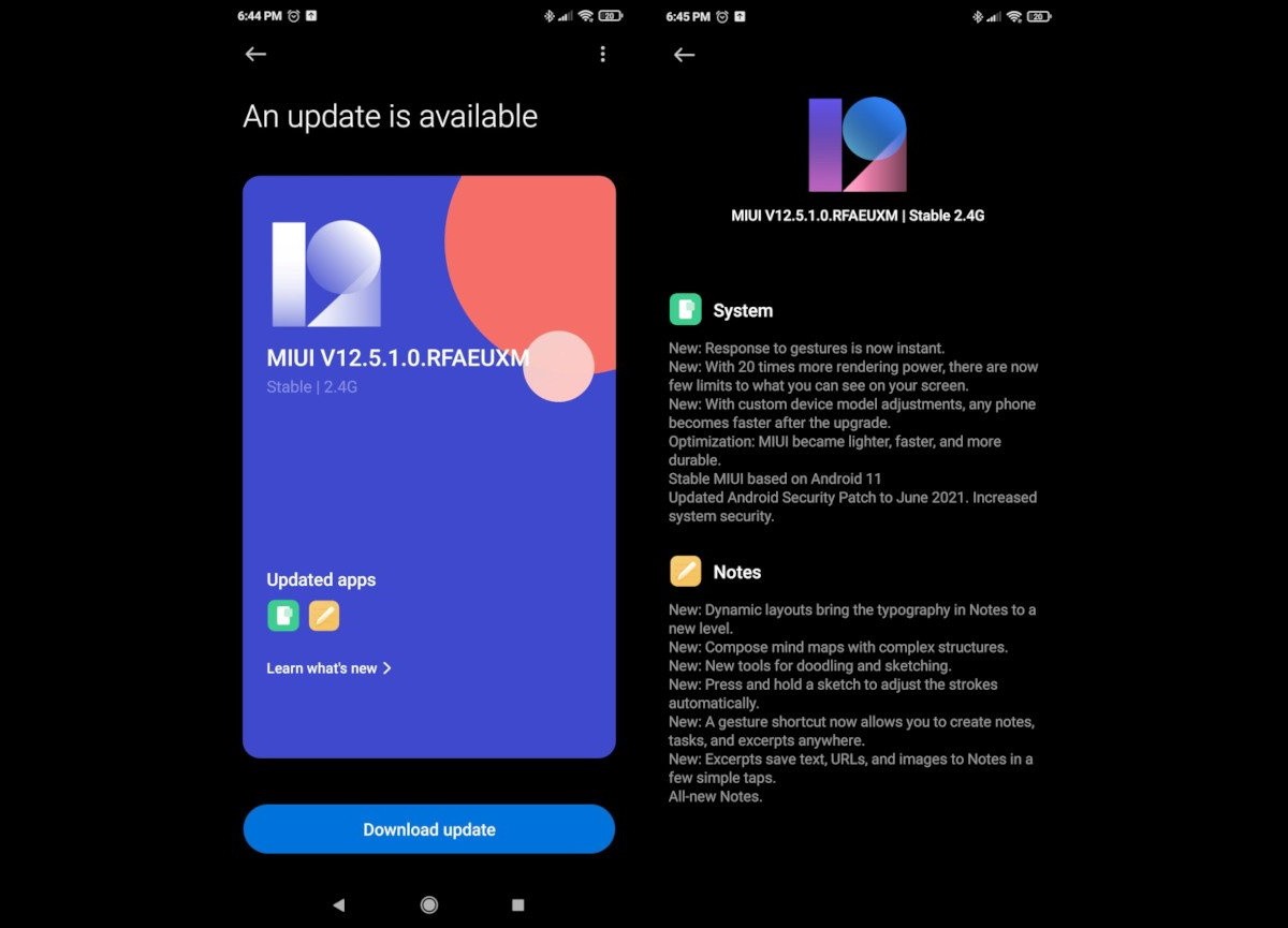 miui 12.5 6 redmi 9t