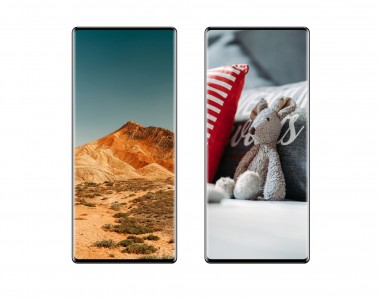 A render showing the Xiaomi Mi Mix 4 and its under display camera