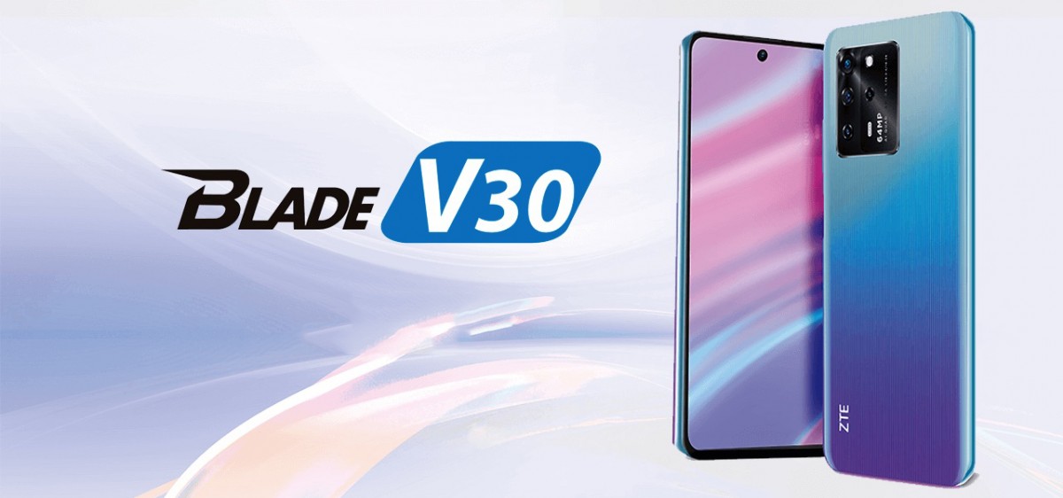 ZTE Blade V30 series launches with 64MP cameras and 5,000 mAh batteries