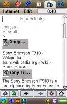 Only some sites work - Flashback: Sony Ericsson P910
