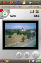 The camera app works with the flip opened and closed - Flashback: Sony Ericsson P910