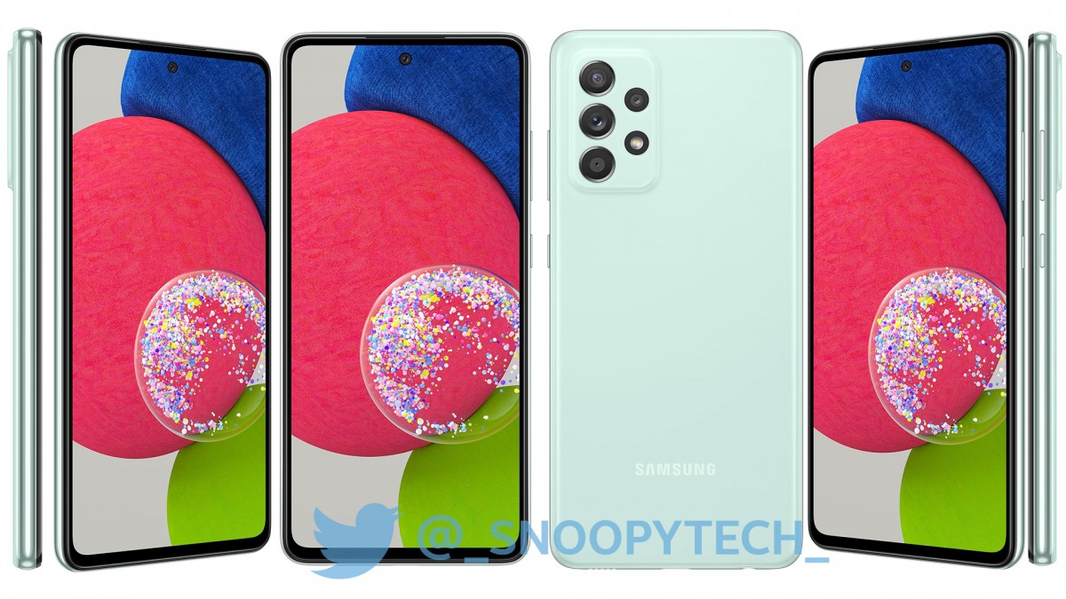 性能與售價外洩：Samsung Galaxy A52s 四色彩款式官方宣傳圖全曝光！ 1