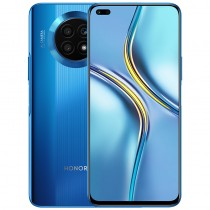 Honor X20 5G en noir, bleu et argent
