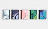 Latest iPad mini 6 renders show out all color options and highlight specs