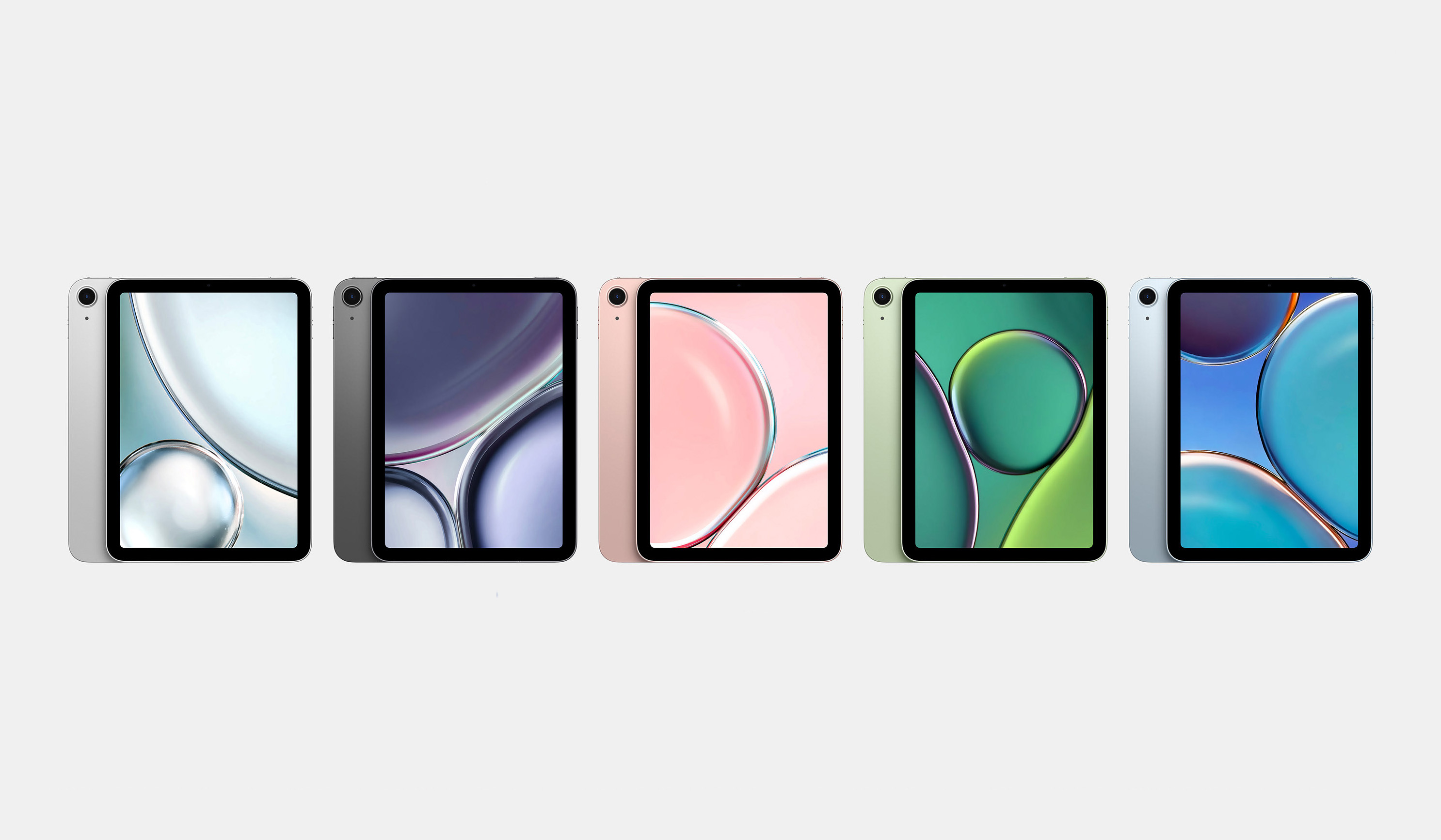 Latest iPad mini 6 renders show out all color options and highlight ...
