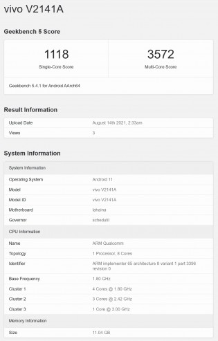 iQOO 8 pops-up on GeekBench, rocking a Snapdragon 888+ chipset