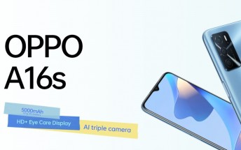 Oppo A16s arrives with Helio G35, 6.52