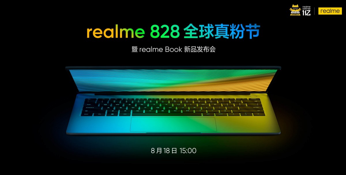 Realme Book is coming on August 18 with MacBook Air-like design