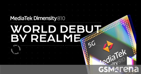 Realme confirms it's bringing the first Dimensity 810 smartphone