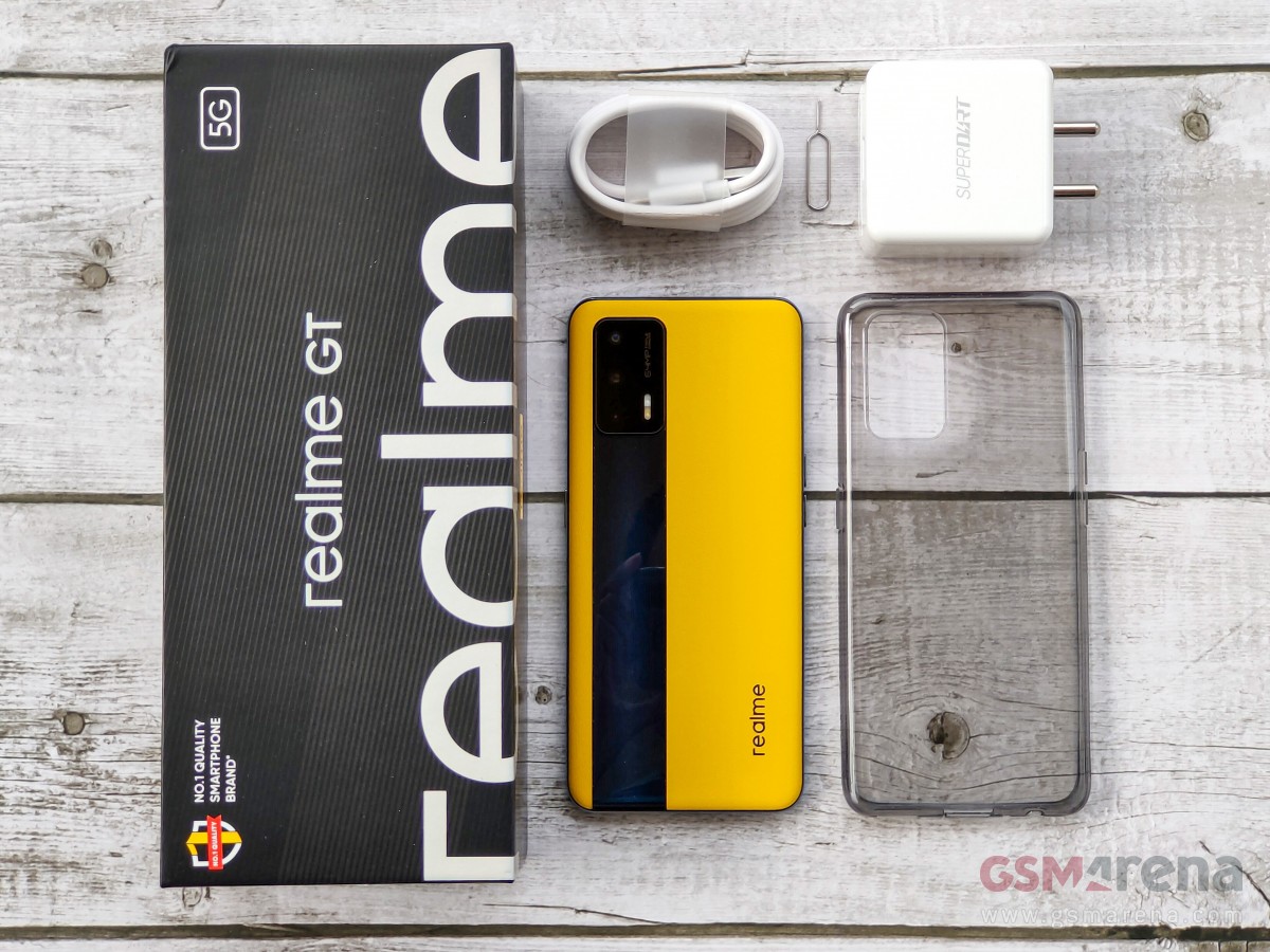 Realme GT 5G Racing Yellow Leather Edition hands-on - GSMArena.com