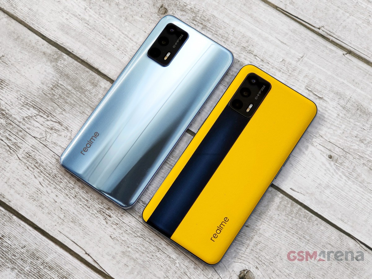 Realme GT 5G Racing Yellow Leather Edition hands-on - GSMArena.com news