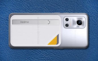 Leaked images show the MagDart wallet magnetically attached to the Realme Flash