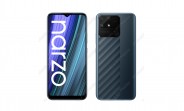 Realme Narzo 50A renders surface revealing unique back design