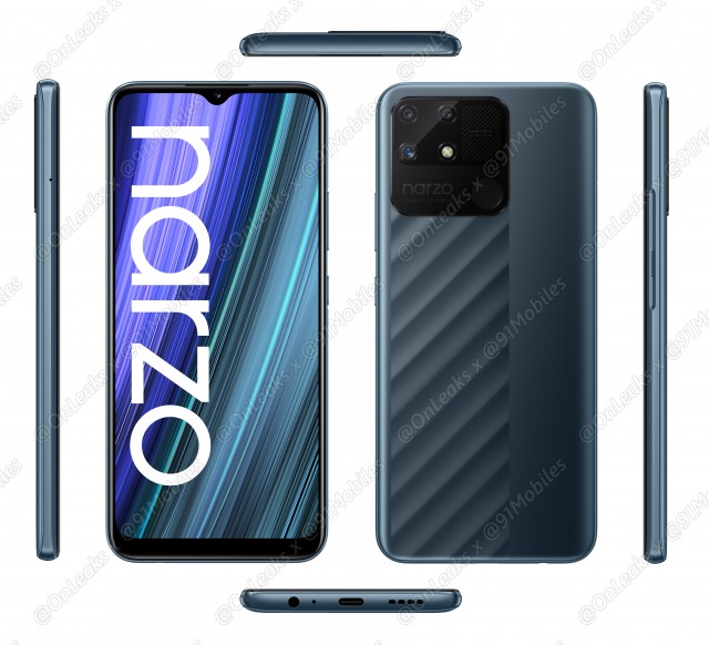 Realme Narzo 50A (nguồn: 91mobiles)