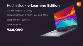 The RedmiBook 15 e-Learning Edition will be available in India from August 6 from INR 42,000
