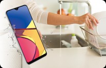 The Galaxy A21 Simple is rated IP68/IPX5