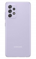 Samsung Galaxy A52s 5G en violet impressionnant