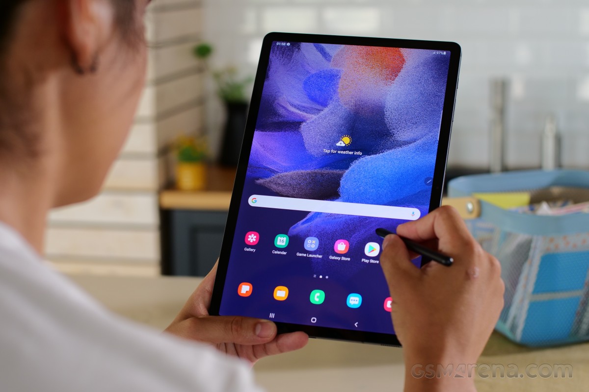 Samsung Galaxy Tab S7 FE in for review