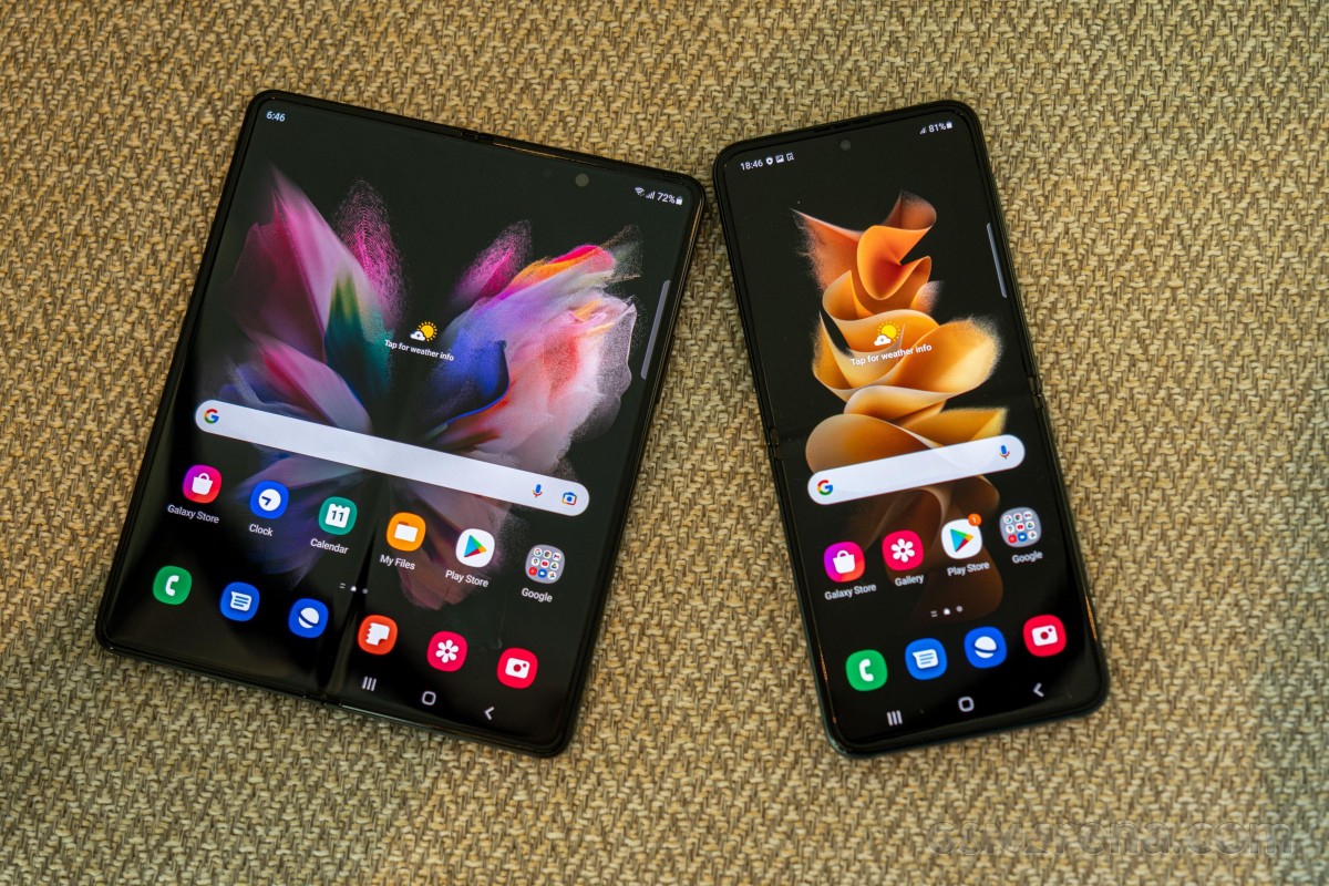 Prise De Vue Chaude: Samsung Galaxy Z Fold3 5G, Z Flip3 5G, Galaxy Watch4 Et Buds2