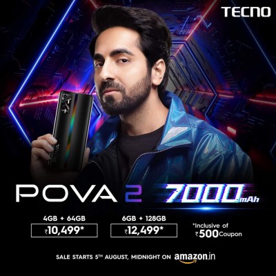 Tecno Pova 2 launch details